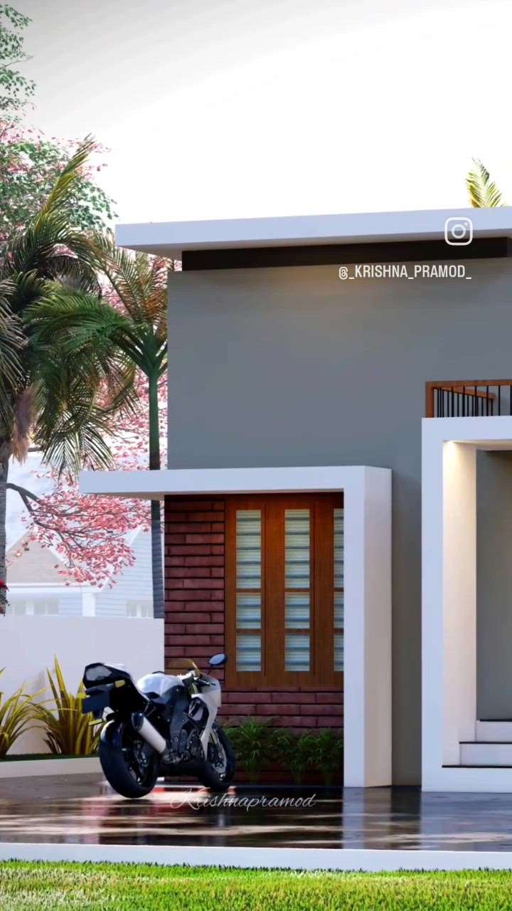 Budget home
 #budget_home_simple_interi #3Dexterior #KeralaStyleHouse #keralatraditionalmural #keralaarchitectures #keralaarchitects #Architect #architecturedesigns #Architectural&Interior #architecturalmagazine #architecturalvisualization