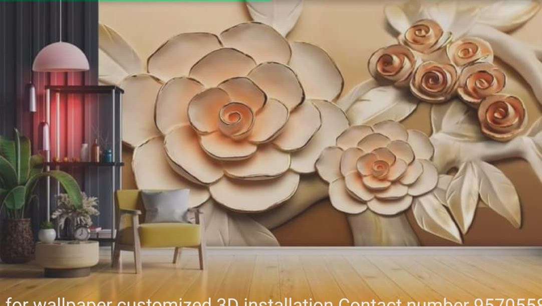 #WallpaperCostomize  #wallpaper #home #decor #interiordesign #luxury #wallpaper 3D #livingroom #dining #roomdecor #company #logo #cafe
