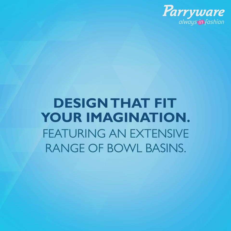 parryware india Smooth contours. Sharp detailing. Nubra and Nubra Plus basins are stylishly formed to instantaneously enhance your bathroom decor.

#Parryware #AlwaysInFashion