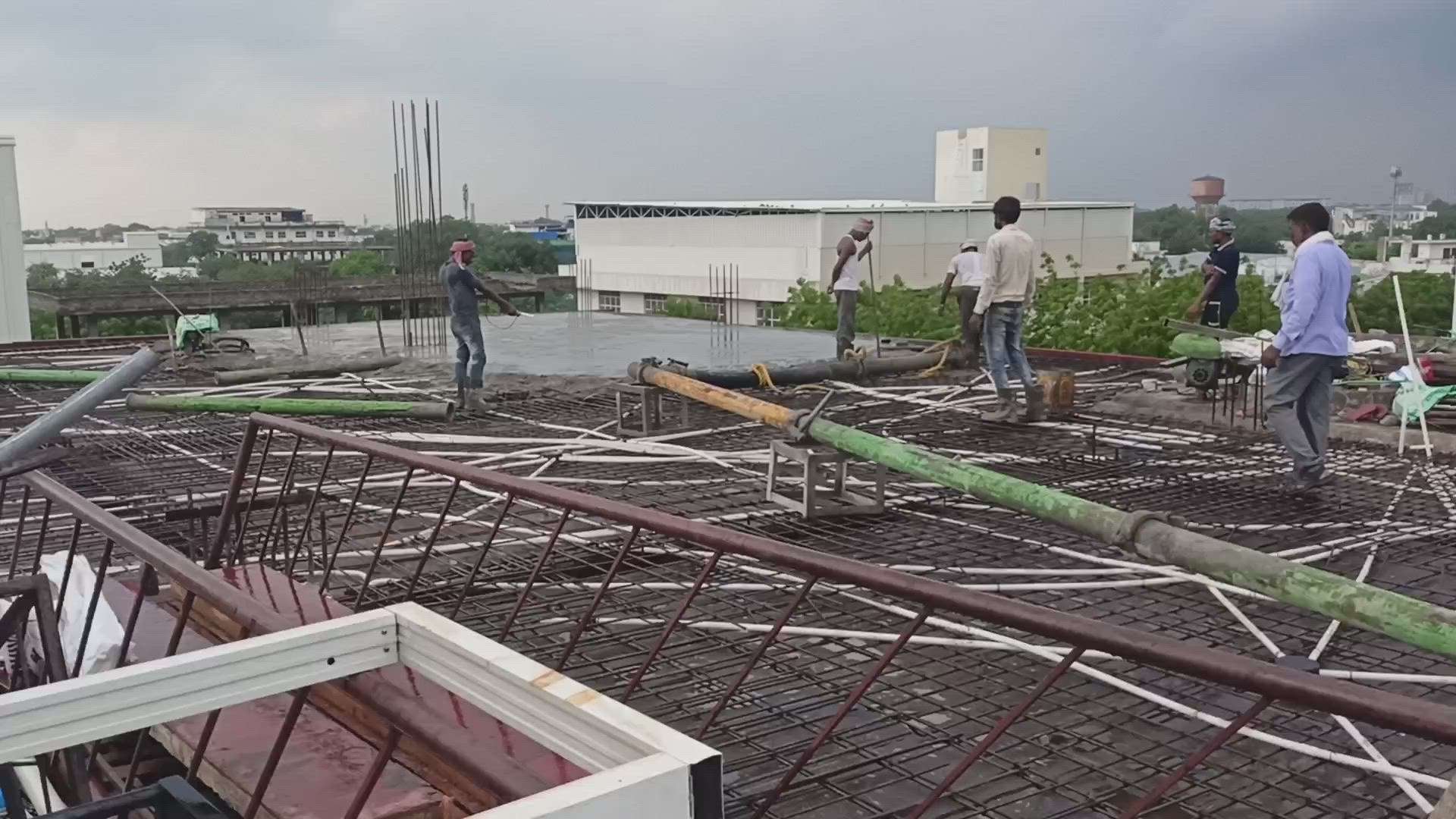 in roof piping
