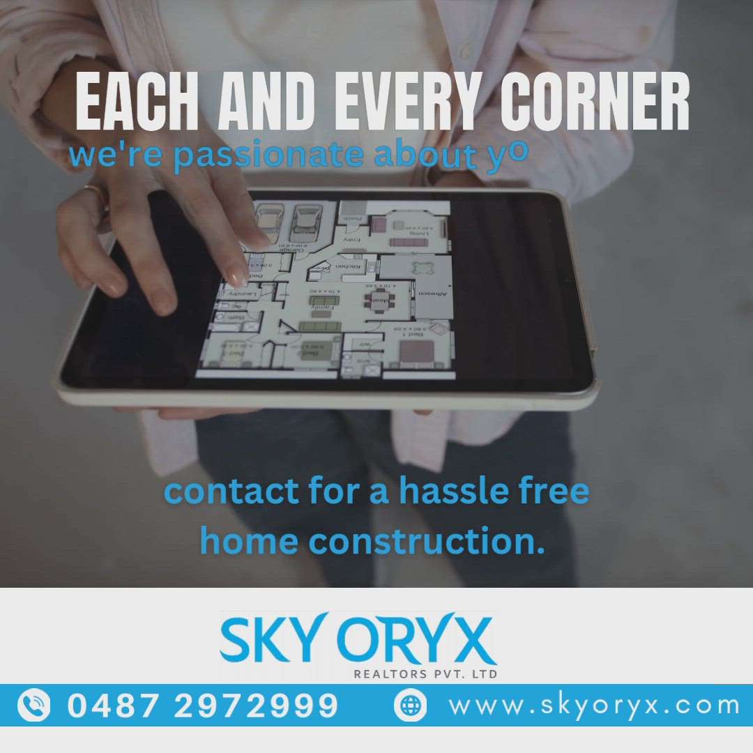 At Skyoryx Builders, we are passionate on each corner of your dream home. 

For more details
☎️ 0487 2972999
🌐 www.skyoryx.com

#skyoryx #builders #buildersinthrissur #house #plan #civil #construction #estimate #plan #elevationdesign #elevation #architecture #design #newhome