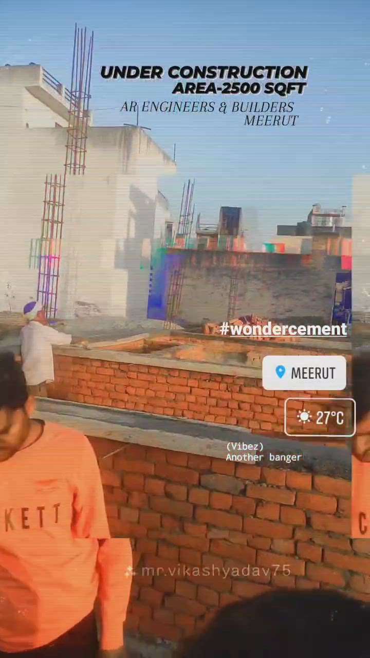 construction SITE  IN MEERUT
#HouseConstruction #home3ddesigns #ElevationHome #ConstructionTools #constructionsite #constructioncompany #meerut #architecturedesigns #FloorPlans #renderingdesign #revet
