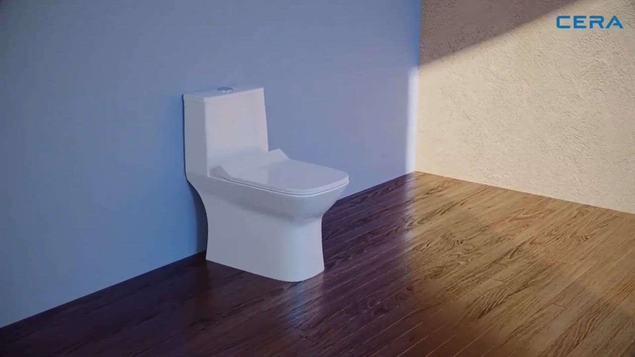 PRODUCT NAME : CERA 5D FLUSH ONE PIECE RIMLESS SEAT TOILET
Cat No. : S1013207
MRP -    15490/- 
FEATURES :
One piece EWC with soft close seat cover
Straight-line design
Square bowl
5D Flushing
Concealed S Trap for better aesthetics
Colour : Snow White - Whiter than the whitest
220 mm Wall Distance
Mount Type : Floor Mounting
Measurement : Length: 655 mm, Width: 355 mm, Height: 735 mm
Material : Ceramic
10 Years for Residential use
5 Years for Commercial use
#sanitaryshopping #cera  #toilets  #5Dflushing  #innovation  #smart toilet #best toilet #trending features  #cera  #budget buy