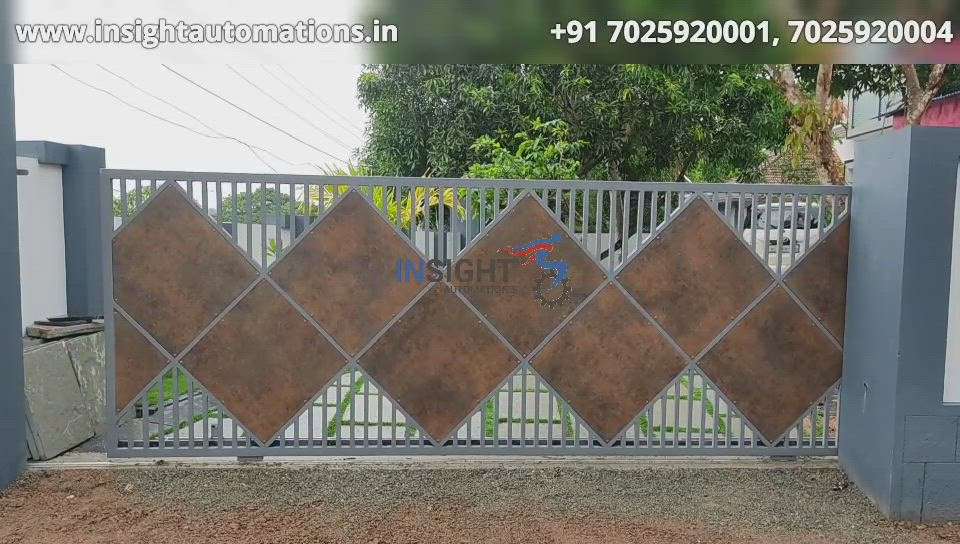 Automatic Sliding Gate Installed in Kallambalam, Trivandrum
#HomeAutomation 
#automaticgate 
#slidinggate