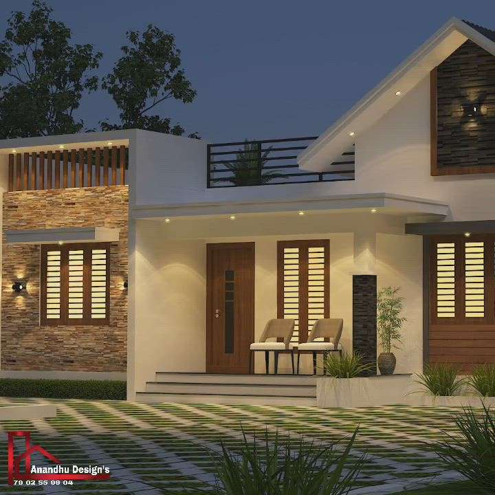 simple contemporary house design 💚