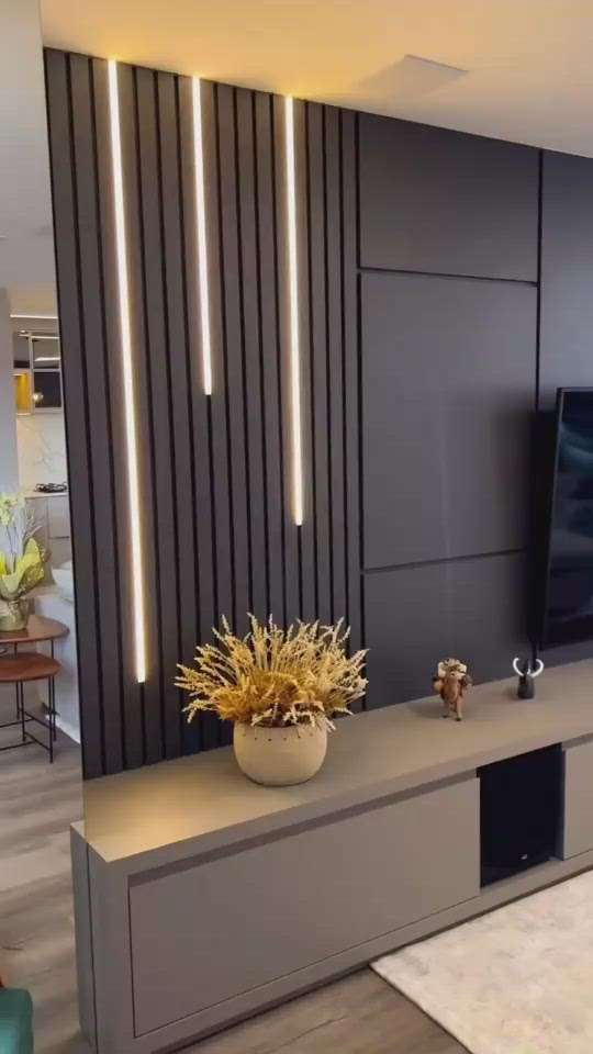 big size latest TV Wall unit & Sofa design