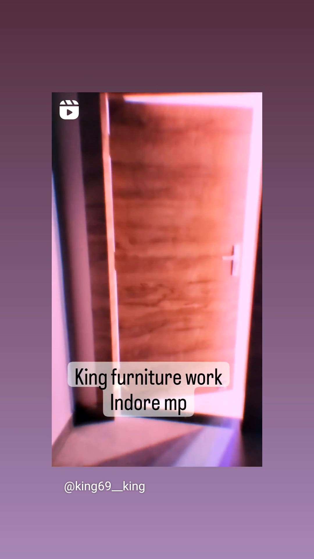 King furniture work Indore mp...