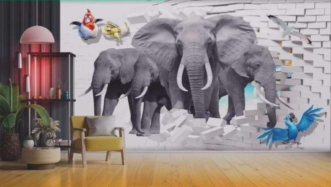 #WallDecors #uniquedesign  #LivingroomDesigns #customized_wallpaper #viral_design_wallpaper