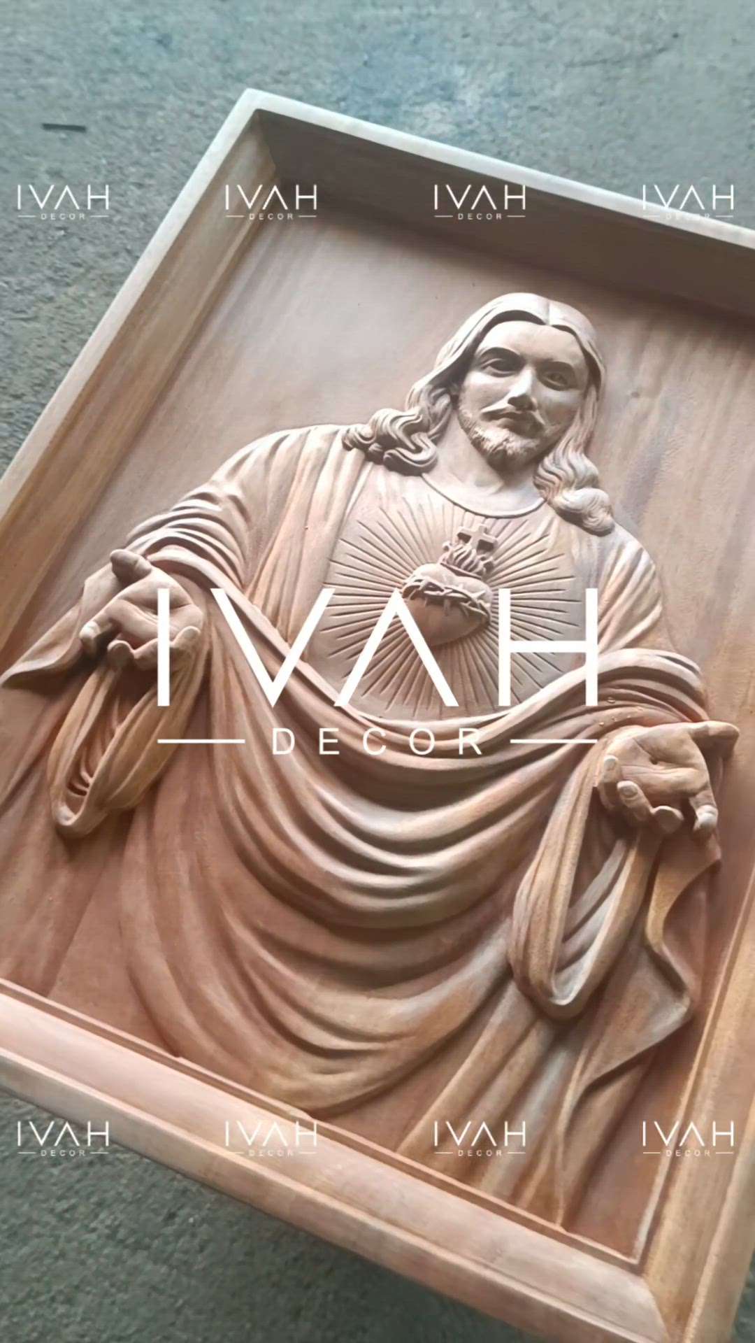 Jesus Wood Carving 
 #ivah #woodcarvingart #Prayerrooms