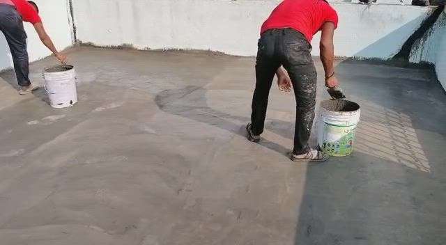 terrace waterproofing cementation's coat 
Brand - Triguard