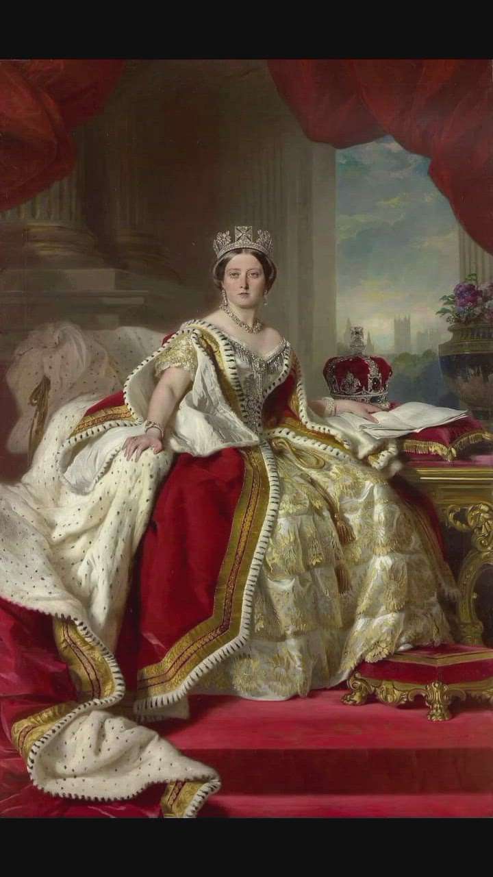 antique painting queen of British Price 1cr
