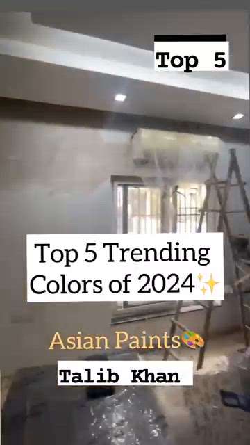 top 5  trending colors 2024 Asian paint