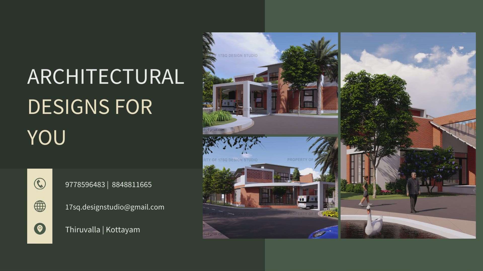17.sq Design Studio #architecturedesigns #architectureldesigns #InteriorDesigner #KeralaStyleHouse #keralahomedesignz #commercialdesign #modernhome