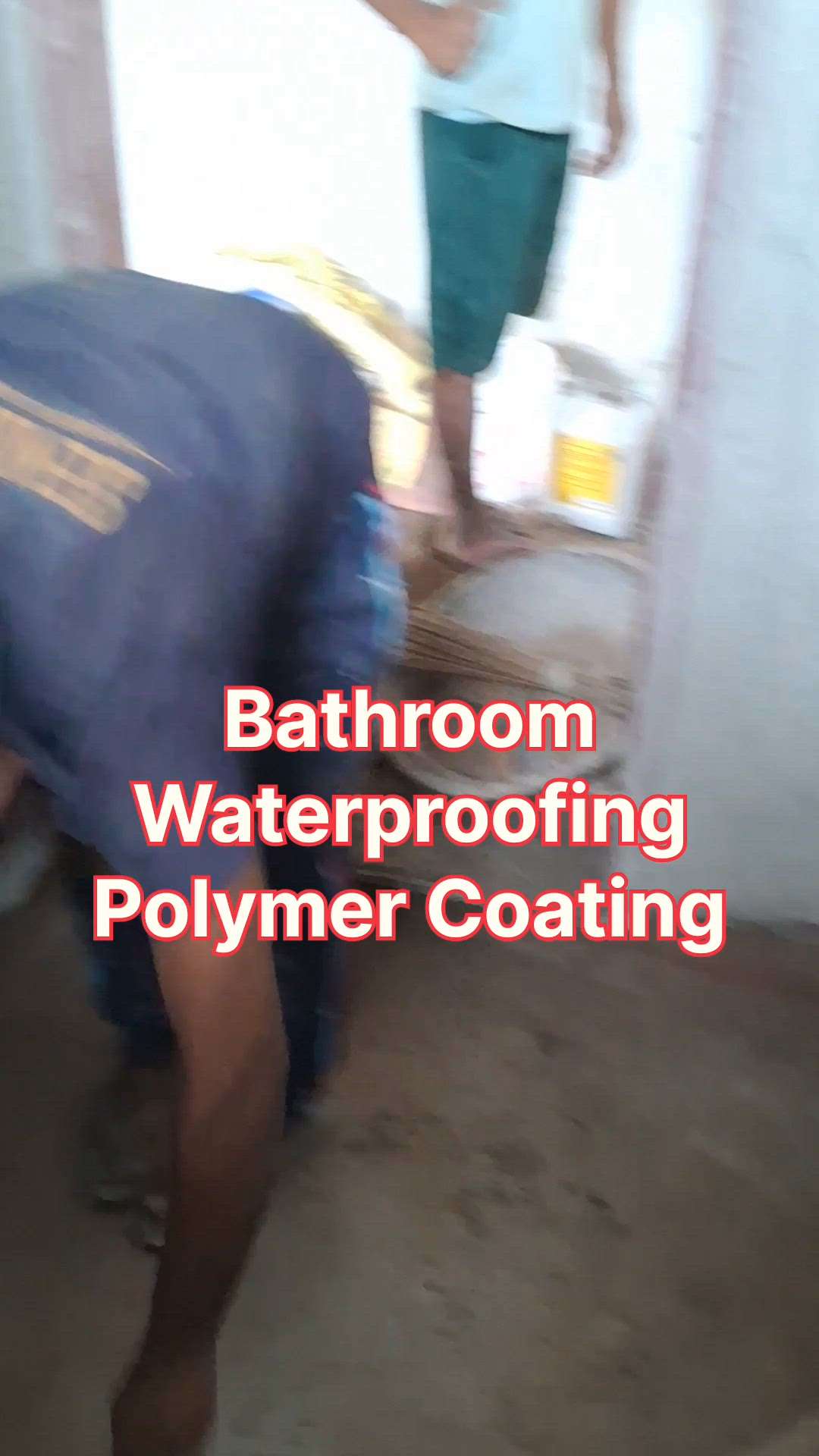 #waterproofingbathroom #waterproofingtreatment #delhi #construction