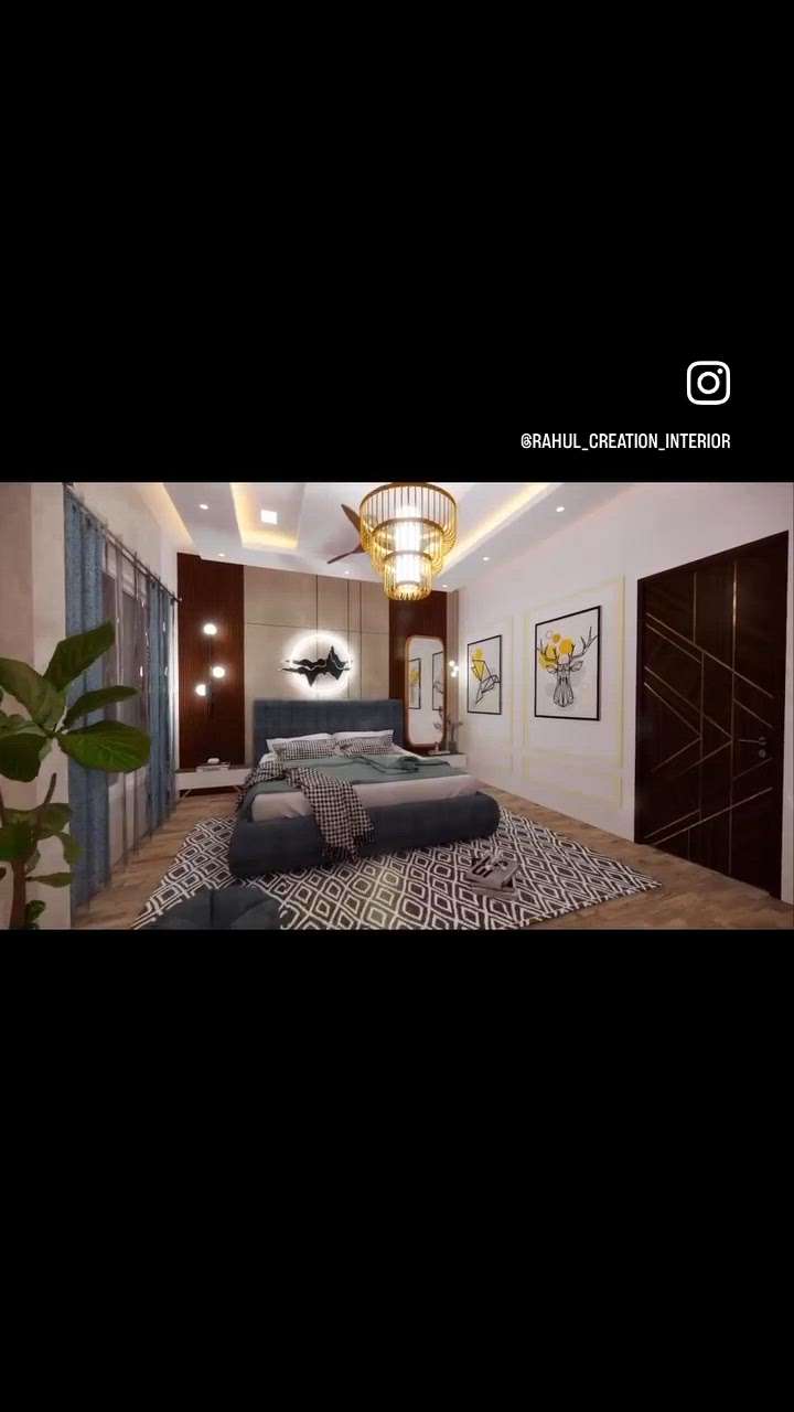 M-bedroom Design Indore ka sabse khubsurat Bedroom dekh lijiye  #MasterBedroom #InteriorDesigner  #Architectural&Interior  #luxuryinteriors