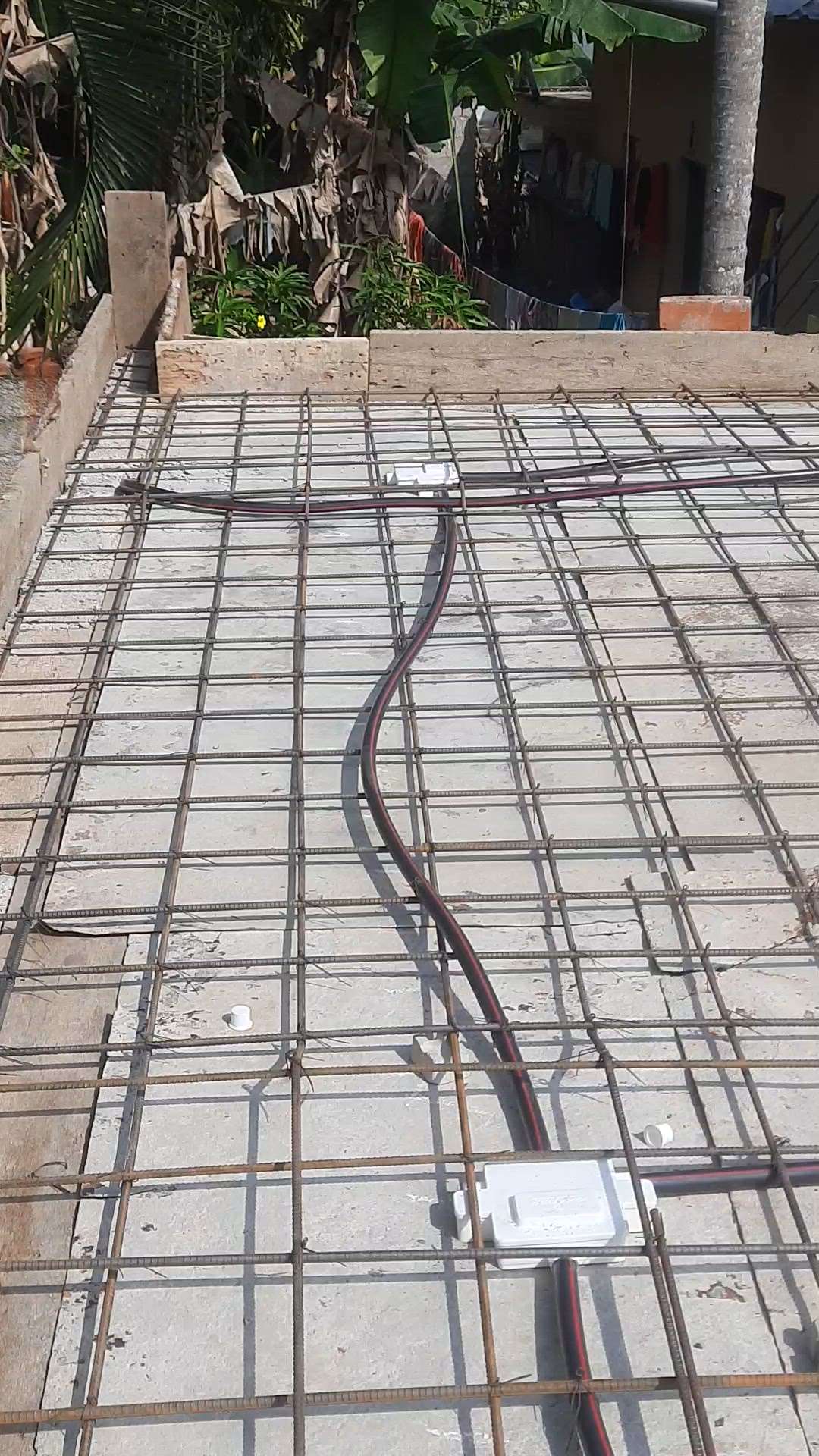 Electrical conduit installation & steel work @ sreekariyam