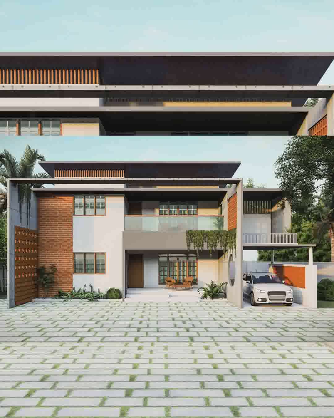 Exterior renovation at Malappuram 💫
.
.
#Architect #architecturedesigns #Architectural&Interior #kerala_architecture #archituredesign #design #elevation #frontelevationdesign