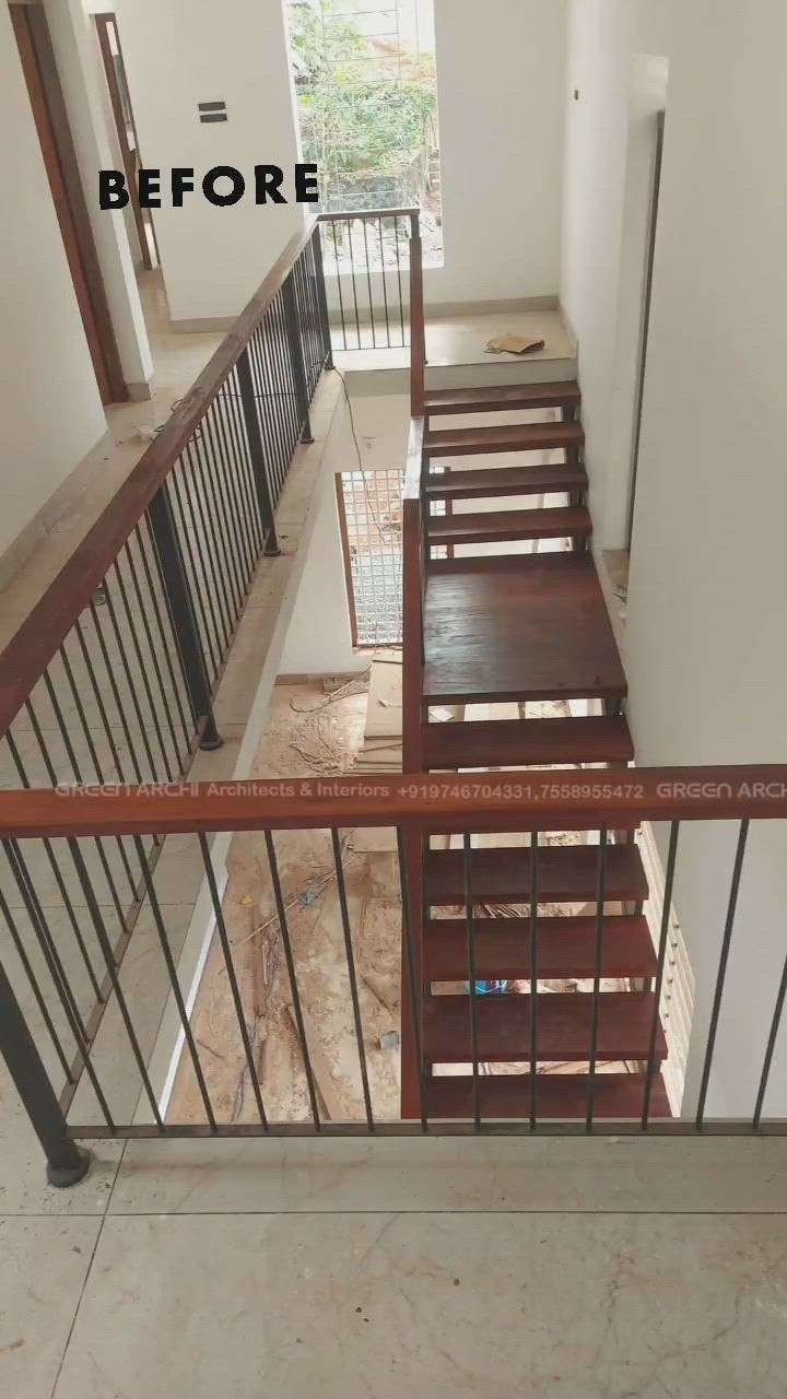 before and after
 #StaircaseDecors  #starlight  #StainlessSteelBalconyRailing  #LShapedStaircase  #StaircaseDesigns  #InteriorDesigner  #Greenarchi  #Architectural&Interior  #LUXURY_INTERIOR  #interor  #beforeafter