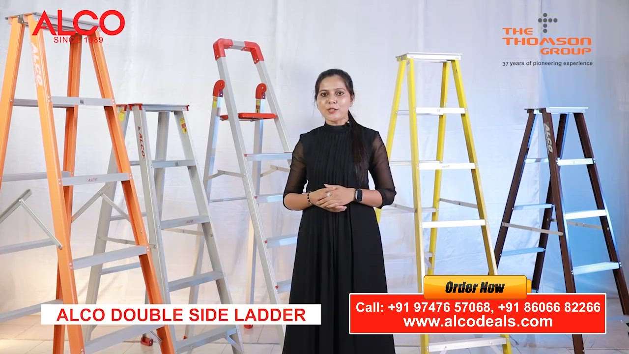 Alco is India’s First ISO certified Ladder Manufacturer. 
 #ladder  #stepladder #industrialladder #alcoladders #alco