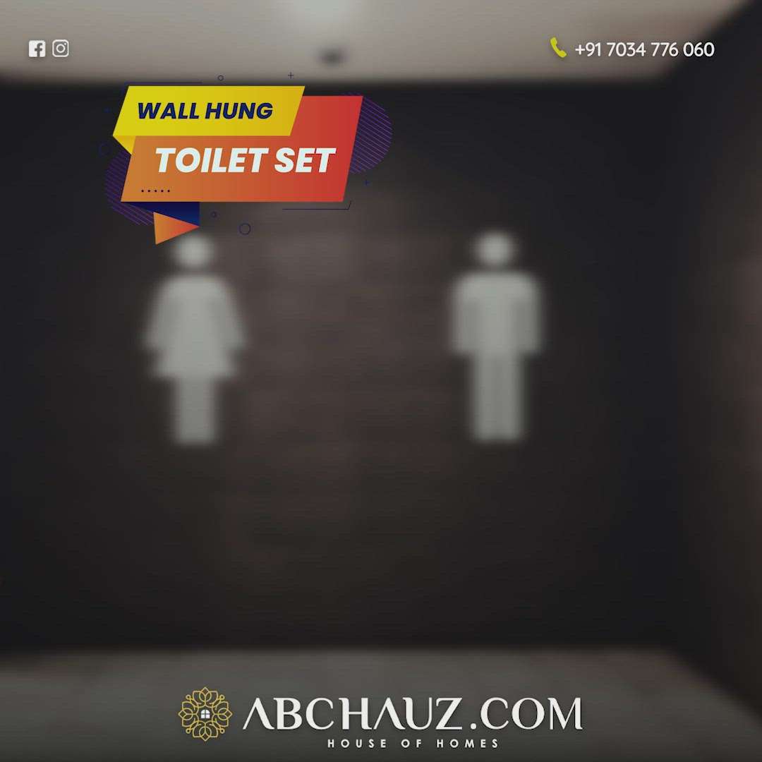 Instantly upgrade your bathroom in a single purchase, explore & check out our selection of Wall hung toilet sets!

For more details comment or message us.

#abchauzindia #ABCGroup #homeinteriordesigntrends #interiorstyling #walldecor #interiordecor #wpcpanel #buildingmaterials #homeconstruction