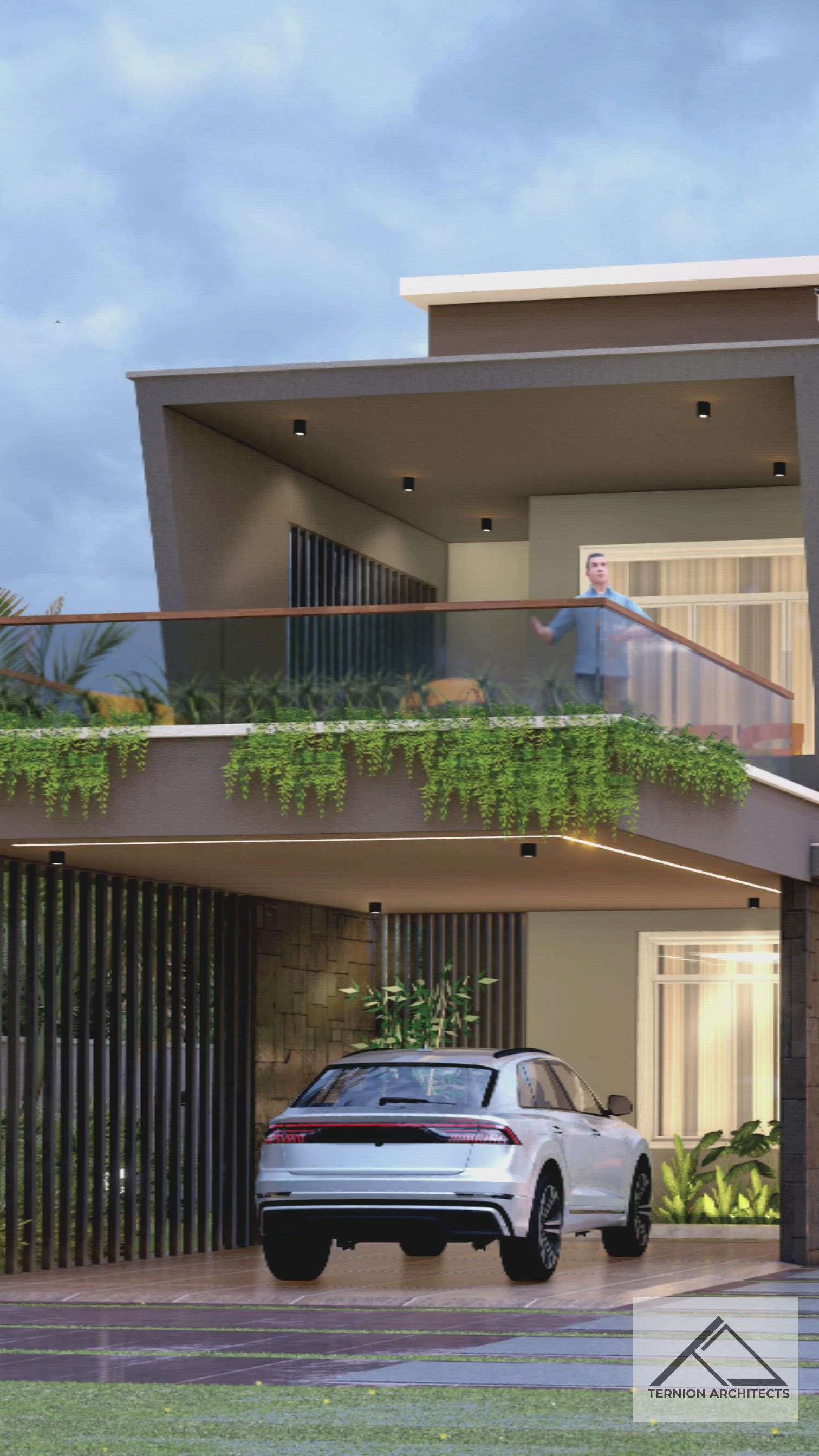Proposed Residence at
vadakara, 
Client : Mr.Anwar
Area : 3500 Sqft  #modernhouses #keralamodernhouse #ContemporaryHouse #architecturedesigns #architectureldesigns #architectsinkerala