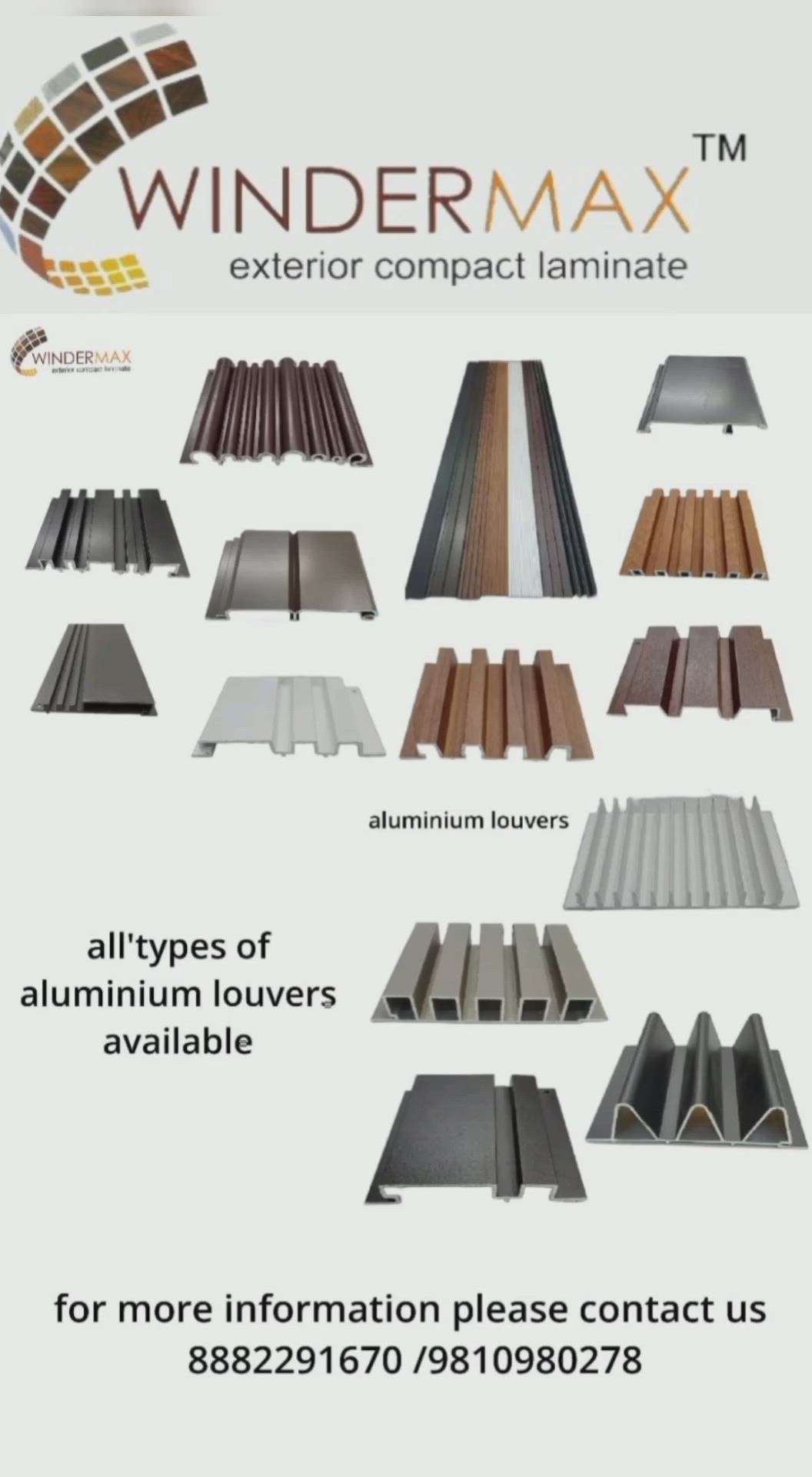 Windermax India Aluminium Louvers Site
.
.
#aluminiumlouvers #aluminium #Exterior #elevation #exteriorelevation #Frontelevation #modernexterior #Construction #Home #Decor #louvers #interior #aluminiumfin #fins
.
.
For more details our all products please visit websites
www.windermaxindia.com
www.indianmake.co.in 
Info@windermaxindia.com
or call us on 
8882291670 9810980278

Regards
Windermax India