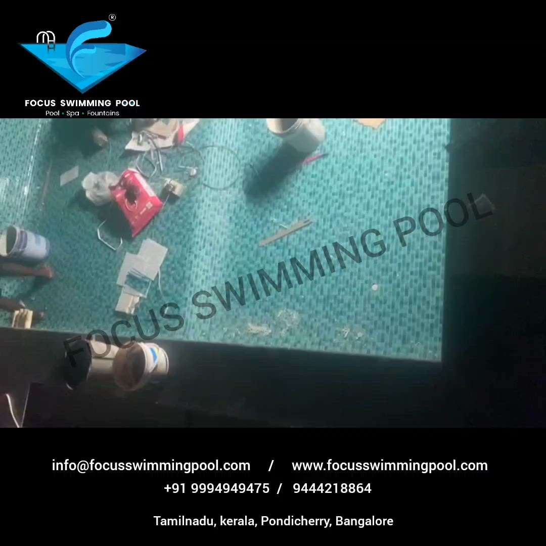 Private roof pool is getting ready to completed in Dharmapuri, Tamilnadu . Designed and Constructing by FOCUS SWIMMING POOL 

Our Company, Focus Swimming Pool is the leader of  pool industry in south india 
Construction and Services is one of the Top Excellent Company when it comes to
Swimming Pools we are the oldest Pool Construction contractors in south India with 20+ years experience in building commercial & residential pools.

OUR SERVICES:
Swimming Pool Construction
Swimming Pool Renovation
Resort and Pavilions Construction
Swimming Pool maintenance
Waterfalls, Fountains & Fishponds 
Pebble Plastering pool finish 
Fiberglass Swimming Pool
Moveable Swimming Pools & Container Pools
Swimming Pool Equipment & Accessories
Sauna & steam room 
Get Free Consultation Phone: +91 9994949475 , +91 944218864
Focus Swimming Pool
Tamilnadu, kerala, pondicherry & Bangalore ( we serve south india) 
#gardeninspiration #gardenmakeover #outdoorliving
#poolsofinstagram #swimmingpool #homepools