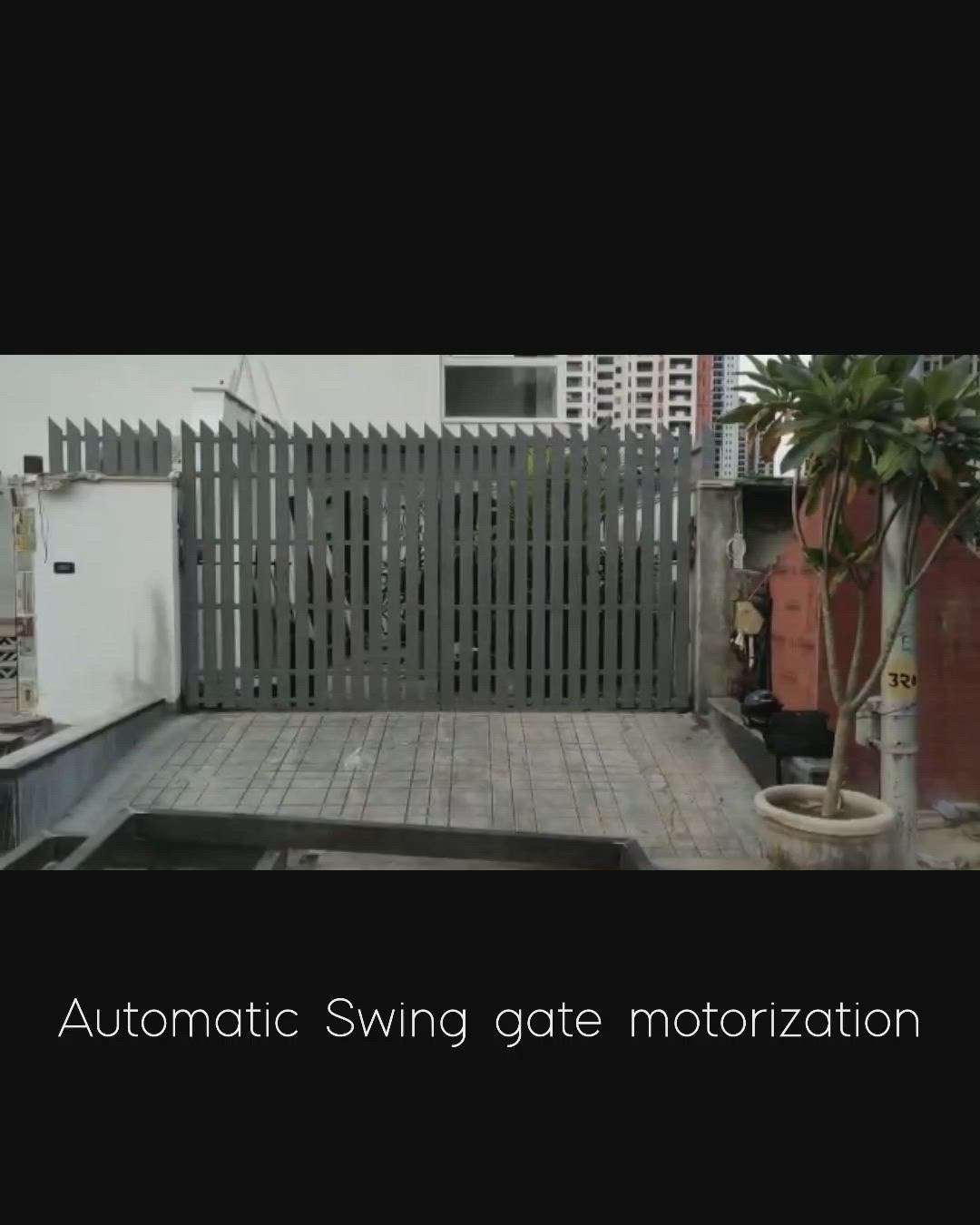Motorization Swing gate By Cleub Automation 
 #smarthomes #HomeAutomation #InteriorDesigner #SwingGateMotors #gateautomation #Architectural&Interior #Architect #HomeAutomation #cleubautomation #cleub