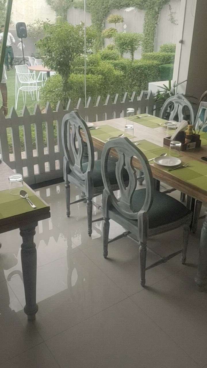 Wooden restaurant dining set, for more details call on - 9413214186 #Restaurants #restaurantdesign #restaurantchair #restaurant_bar_cafe_designer