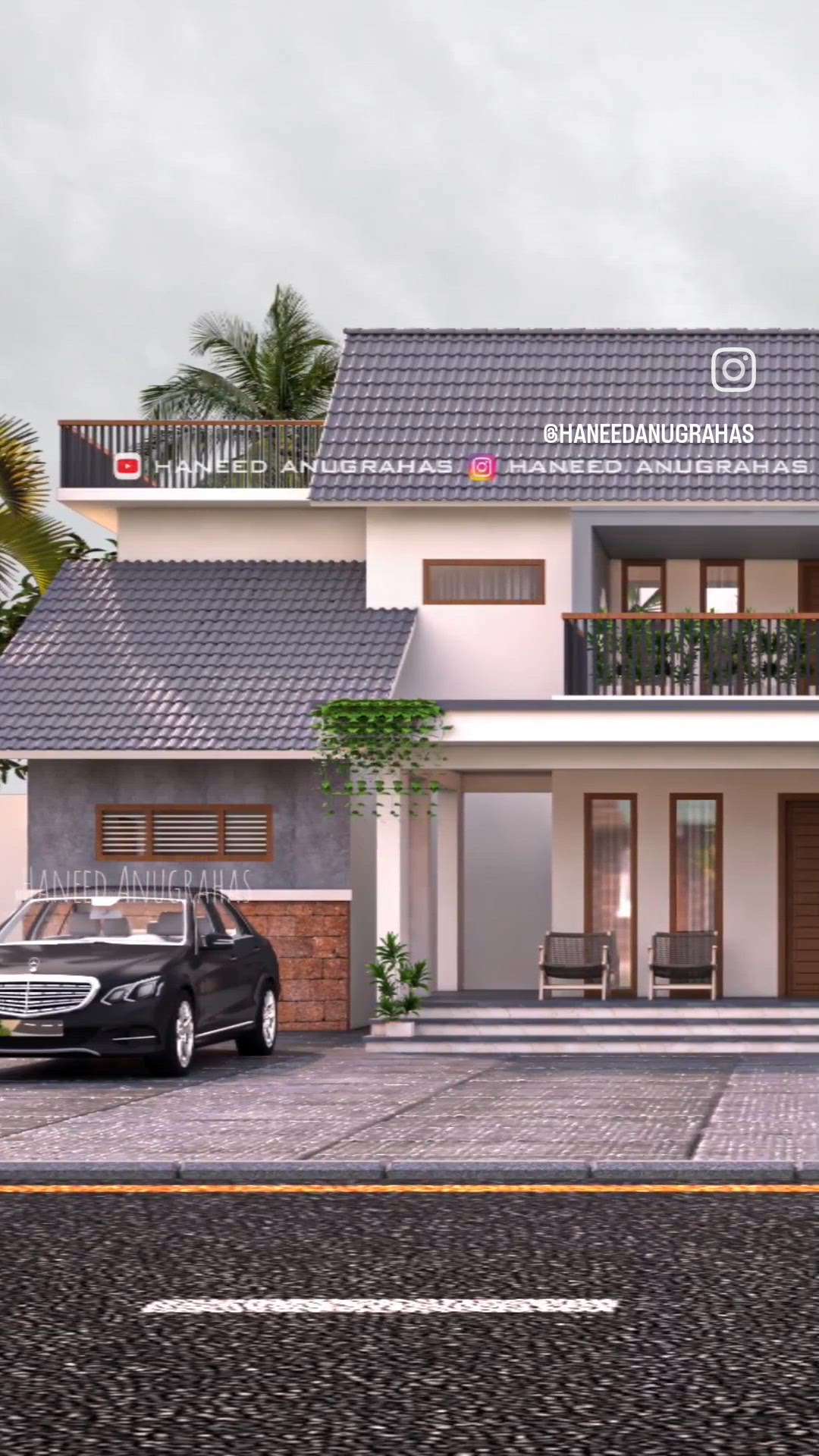 modern House design #HouseDesigns #ElevationHome #ElevationDesign #Malappuram #Thrissur