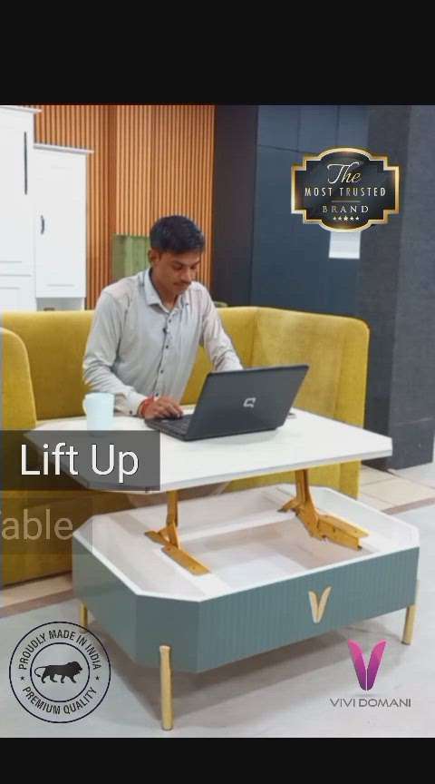 LCOVE Lift Up Coffee Table
