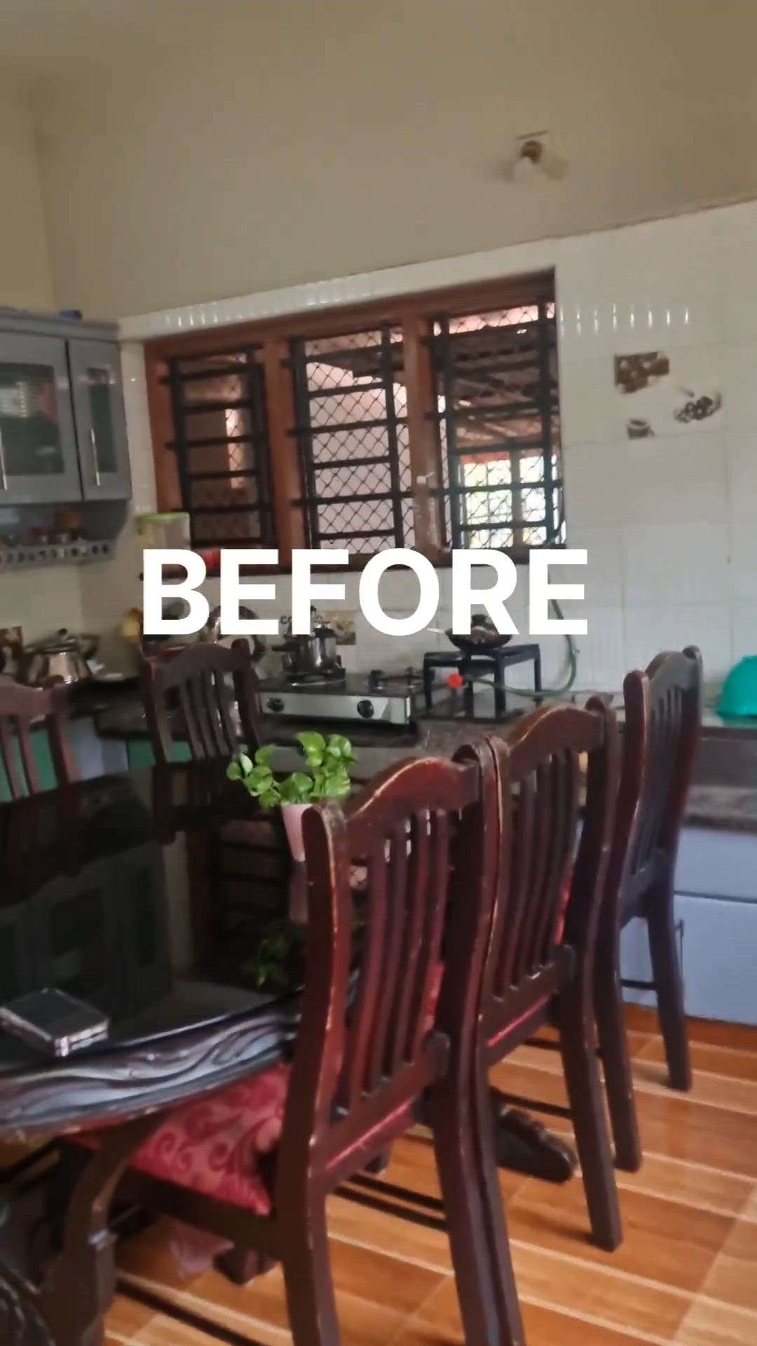 Renovation work before and after
#tips
#beforeandafter 
#KitchenRenovation  #KeralaStyleHouse