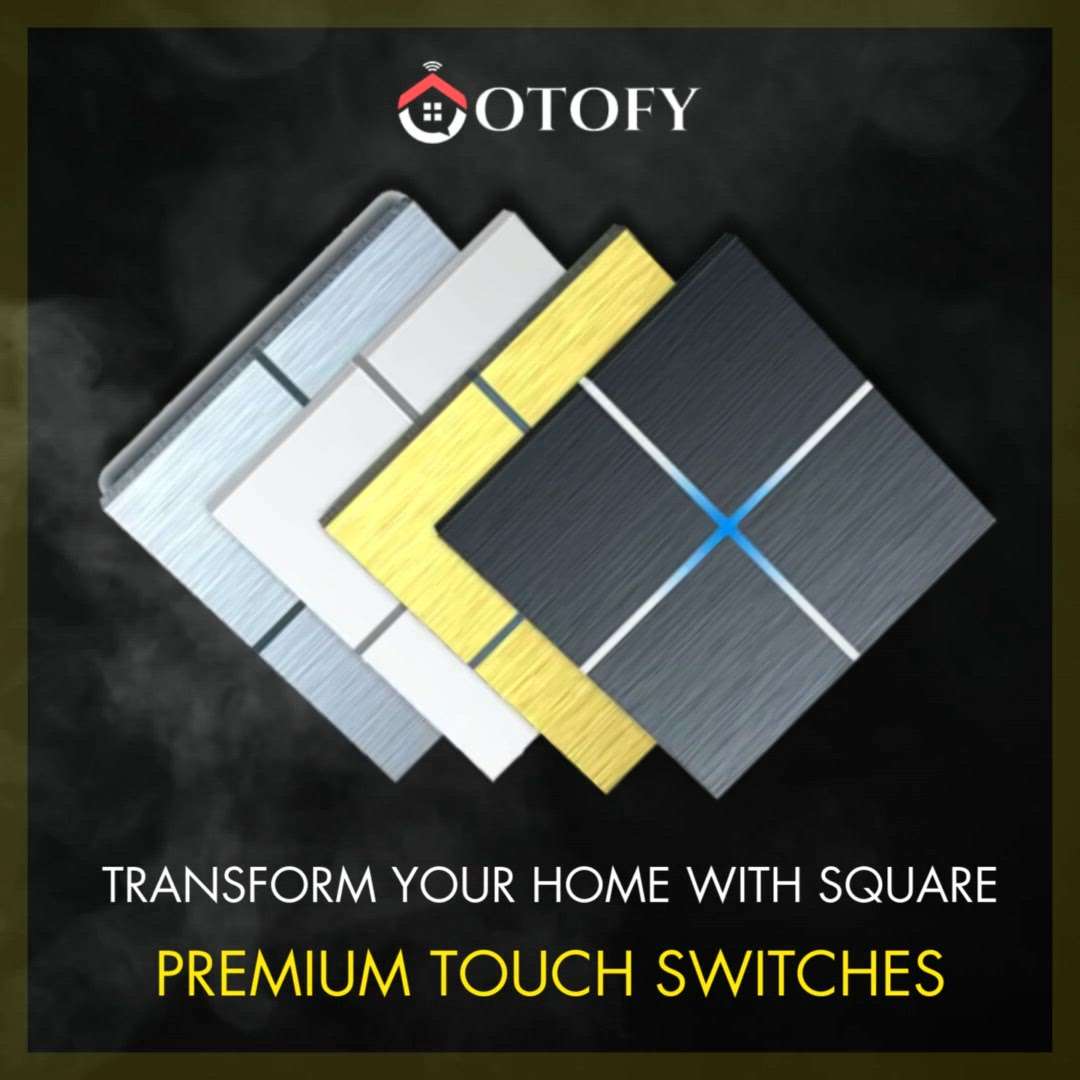 Elevate Your Space with Our Premium Touch Glass Switches, Adding a Touch of Modern Sophistication to Your Home. 
:
visit us at https://www.otofy.life/
for home automation solutions.
:
📞Tel:+9196252 28187 🖐🏻Follow Us @otofy.life
:
✨ #PremiumSwitches #ModernLiving #touchswitch #smarthomes #homeautomation #luxuryhome #mordenhome #interiordesign #homedecor #homedesigne