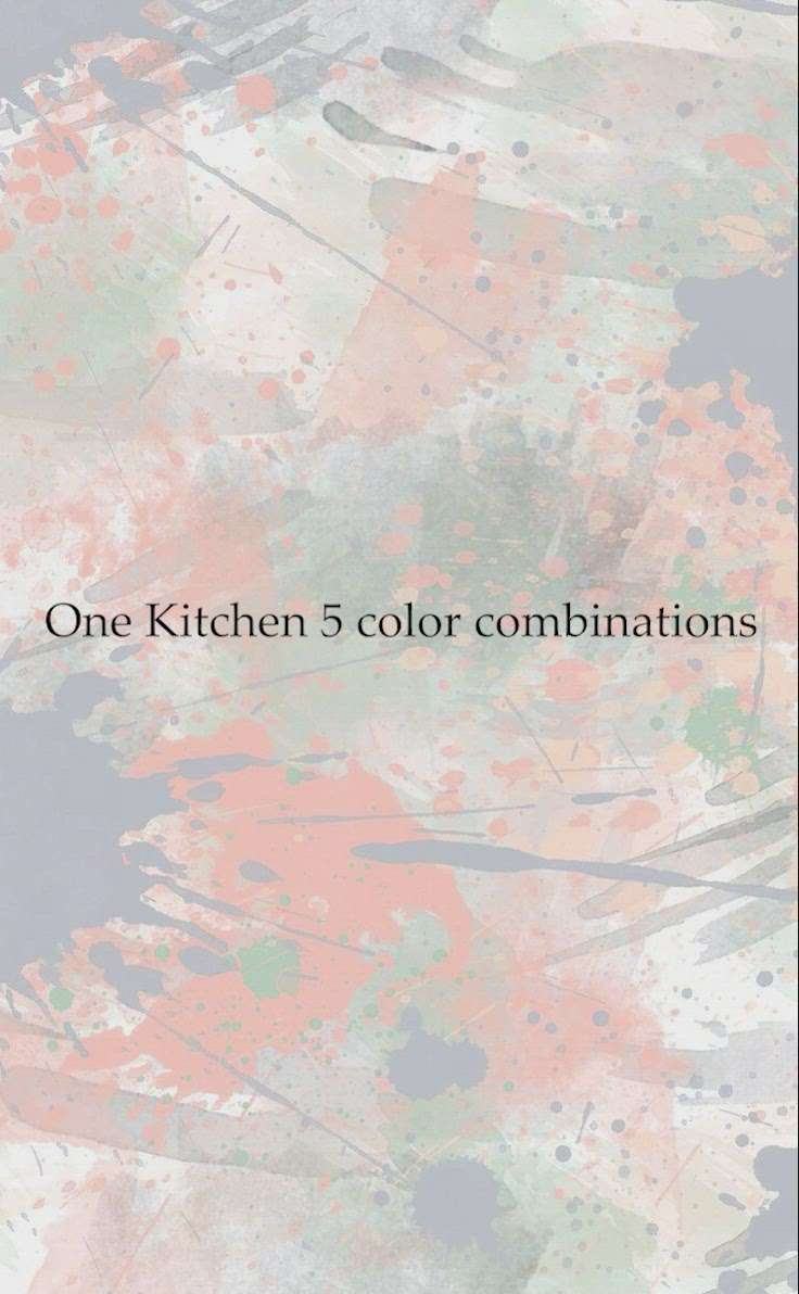 How change the overall look of a kitchen just change the cabinet color
 #kitchen #kitchencolours #KitchenCabinet #cabinetmaker #materials #colors #KitchenIdeas #ModularKitchen #modernkitchens #sleekkitchen #keralastyle #kerala -#pastelshade #pastelpallete