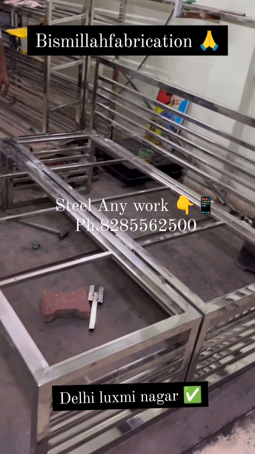ese kam ke liye sampark kare 👇📞👉
Bismillahfabrication welding work






 #kolohindi  #koloapp  #koloviral  #kolopost  #TraditionalHouse  #steelwork  #Steeldoor  #trendingdesign