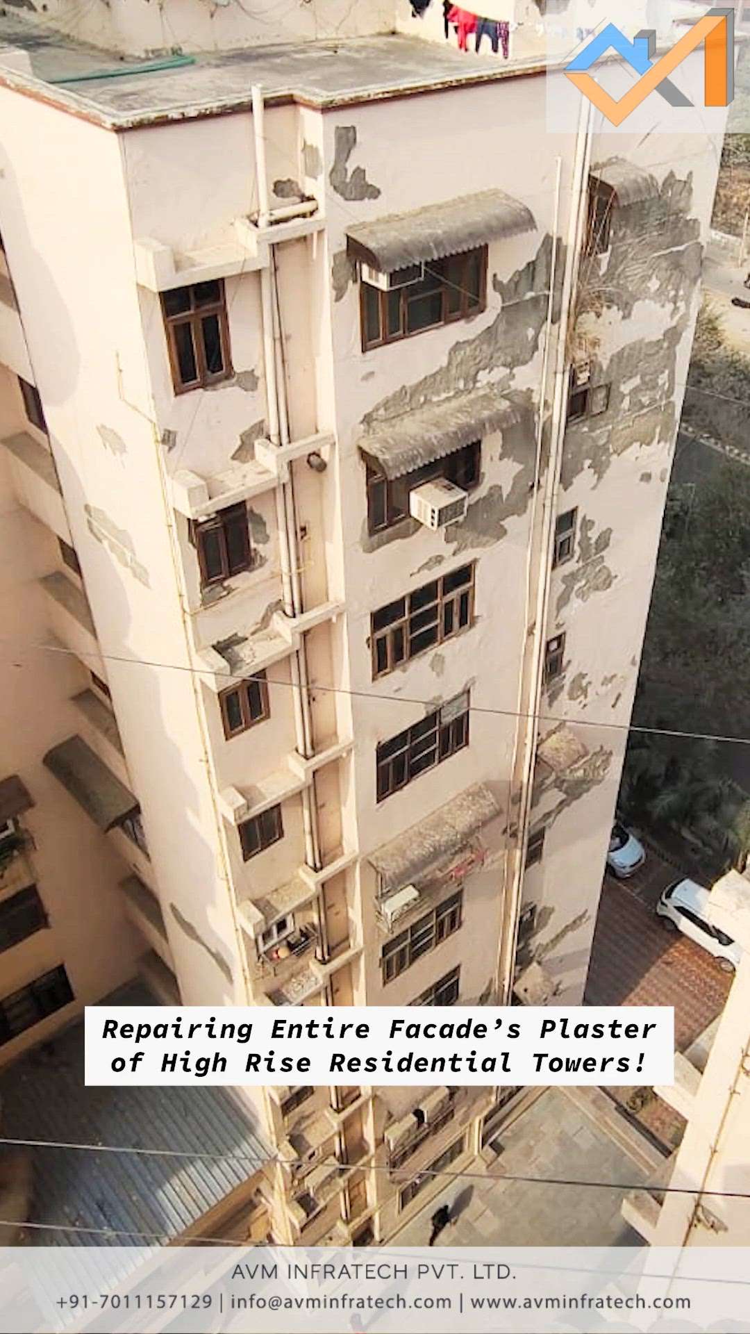 Replastering works in high rise residential towers!


Follow us for more such amazing updates. 
.
.
#high #highrise #highrisebuilding #building #buildings #repair #repairwork #work #works #replastering #plaster #plastering #plasterwork #plasteringlife #repairwork #avminfratech #buildingrepair #residentialtower #residential
