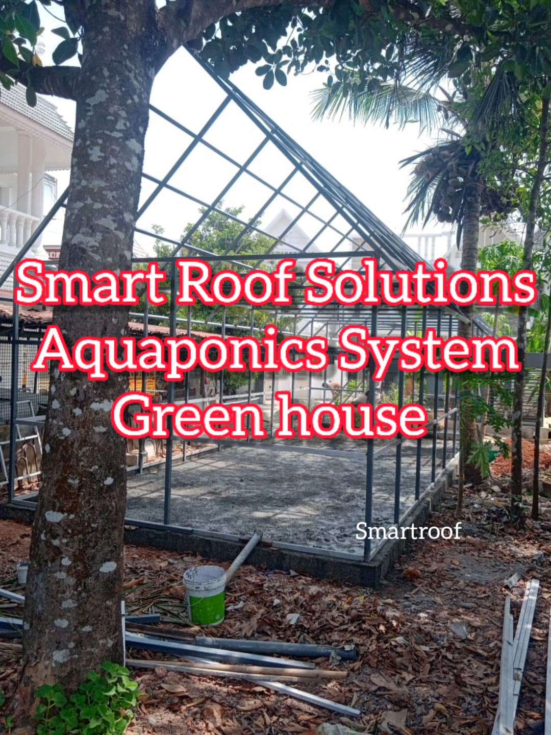 Aqua phonics System & Green house - by Smartroof Solutions

#greenhouse #fishtank #gardendesign