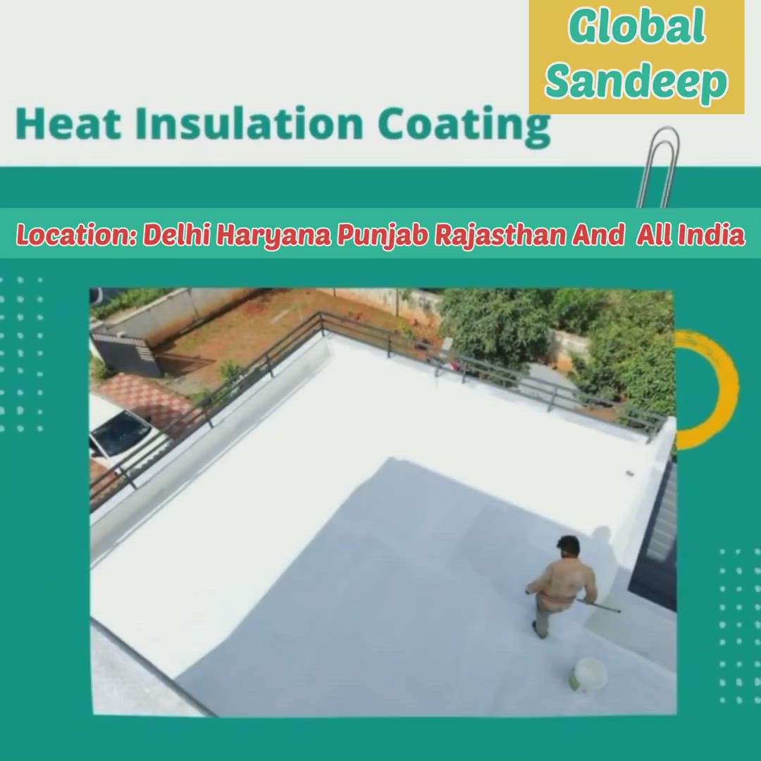 roof heat insulation waterproofing
 #WaterProofing