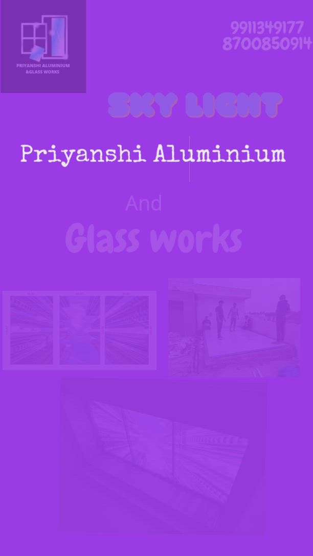 sky light laminated glass 
Priyanshi Aluminium and glass works