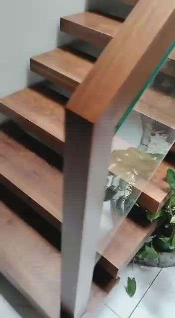fabricated wooden Steel stair