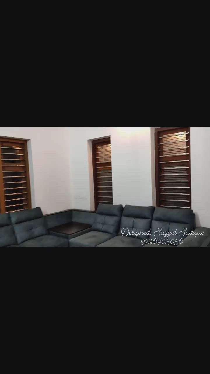 completed project.. #3BHKHouse #InteriorDesigner #LivingroomDesigns #LivingRoomSofa #keralahomestyle