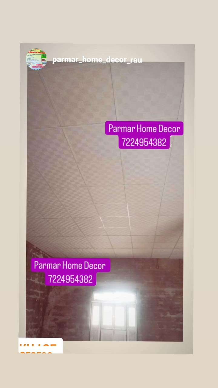 pvc, pop, wallpaper all work kiya jata h more details contact me 7224954382