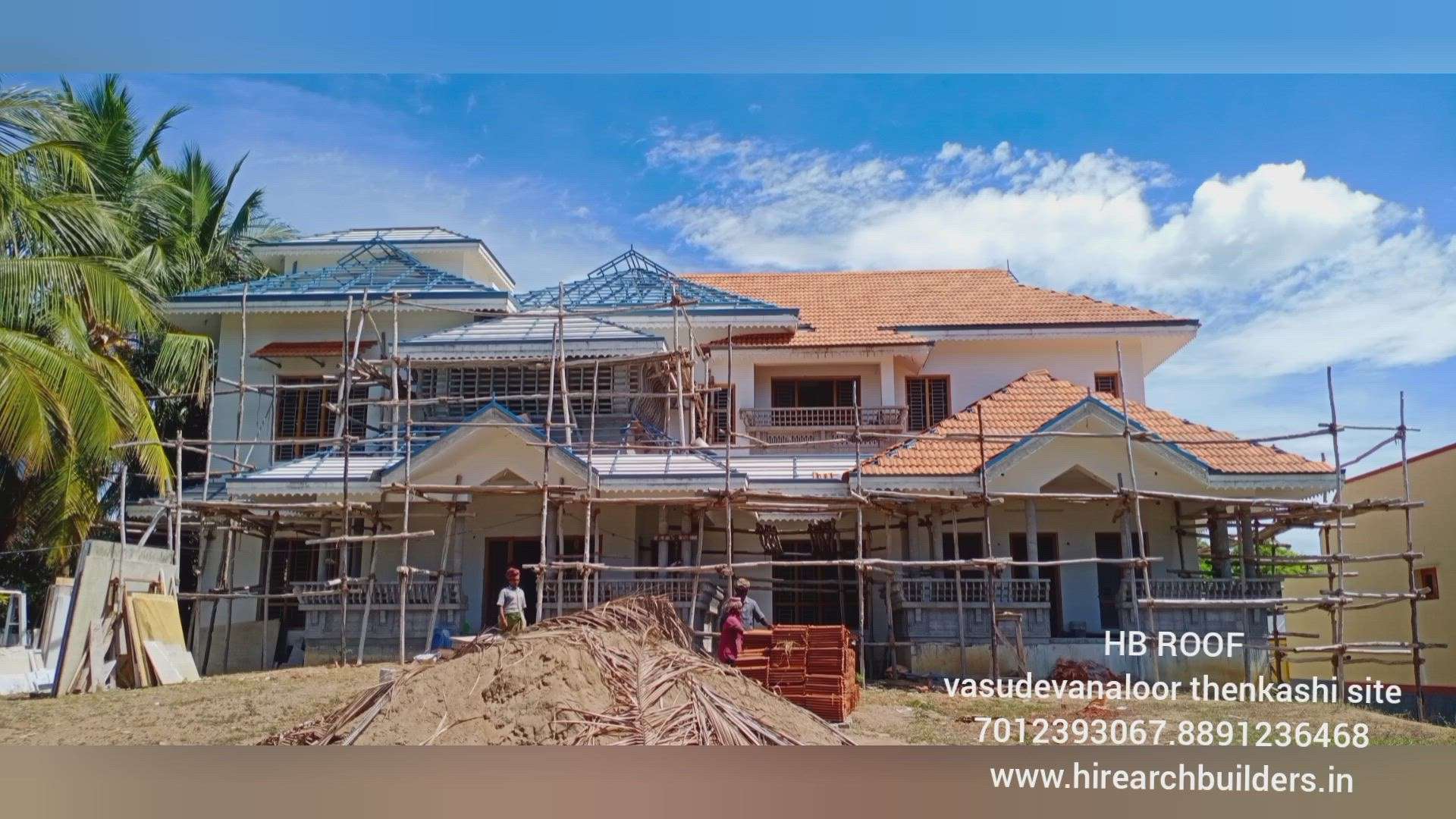 clay tile roof 
7012393067
www.hirearchbuilders.in