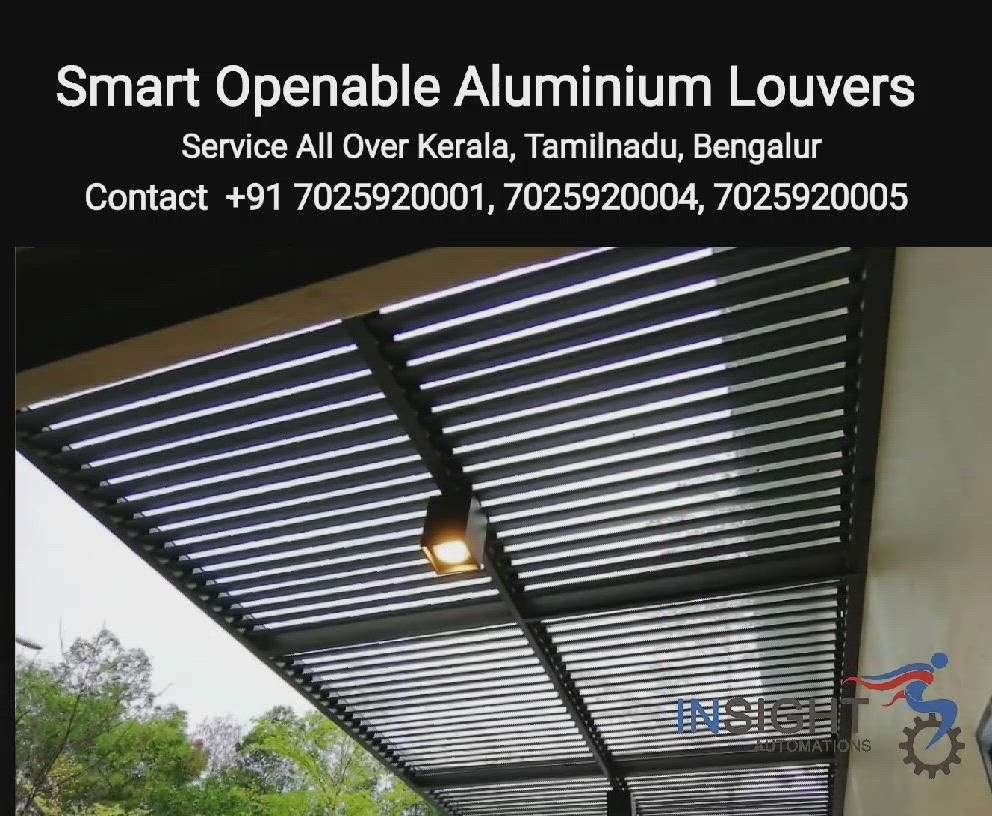 Automatic Louver Roofs in Kerala
#insightautomations
#louver
#louvers
For More Details
+91 7025920001
+91 7025920004
www.insightautomations.in