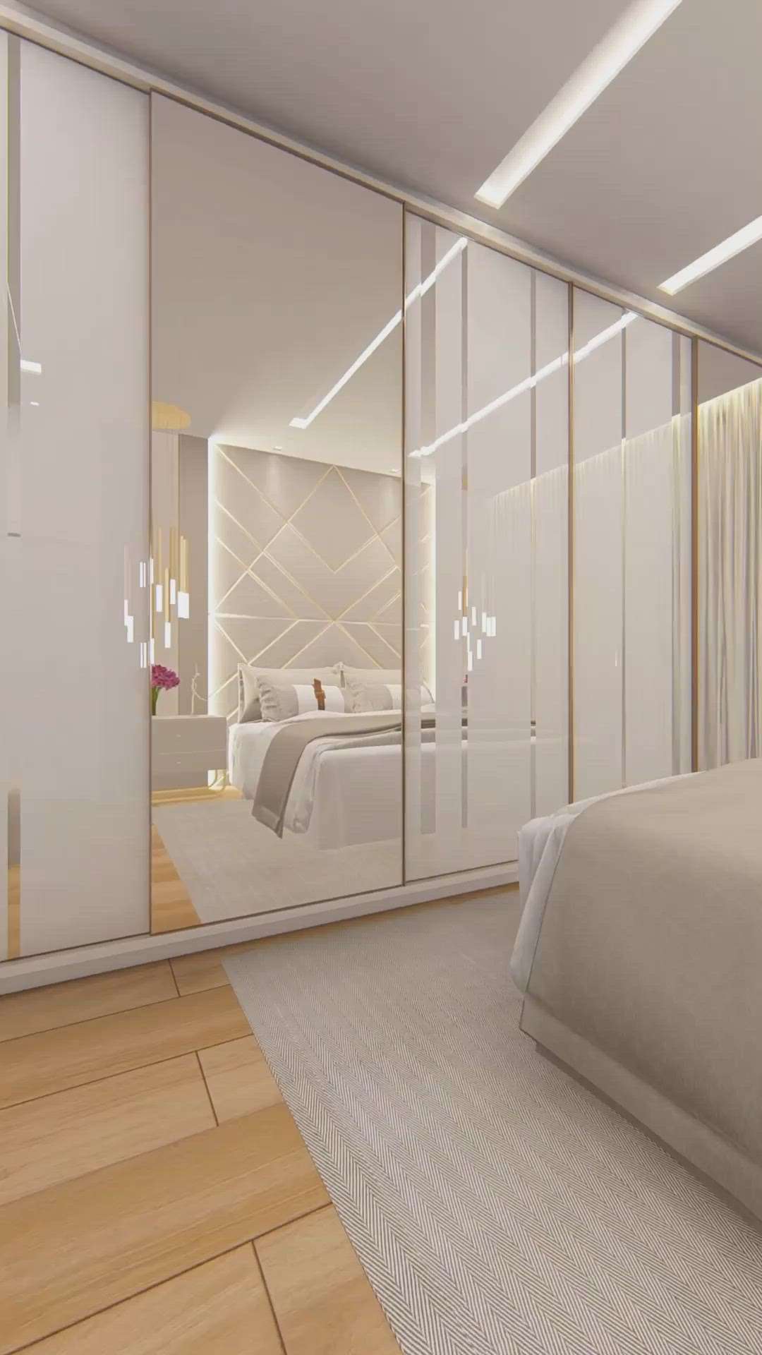 Bedroom interior concept 😍
 #InteriorDesigner  #MasterBedroom  #BedroomDesigns  #bedroomdesign