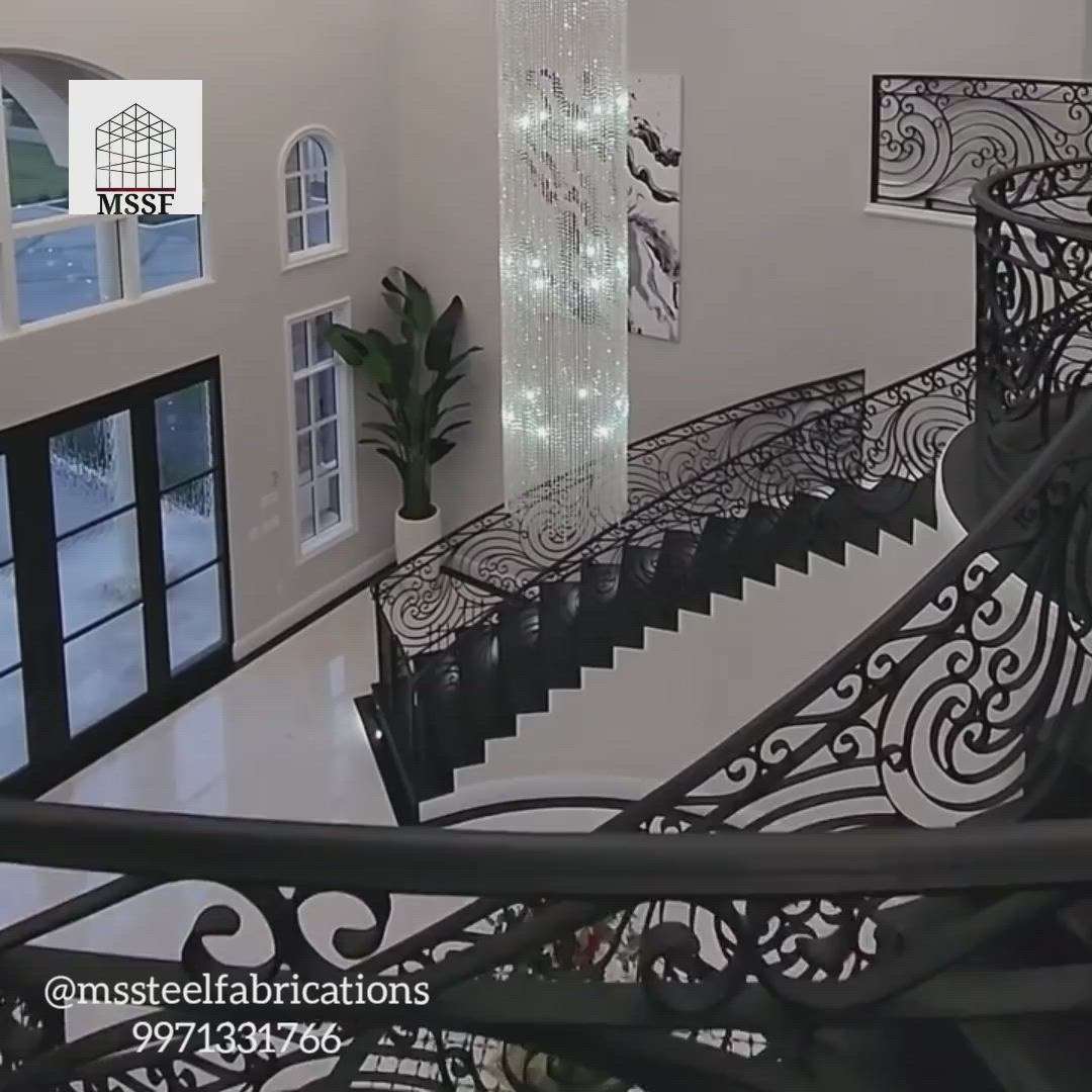 Modern Design Stairs Railing

 #mssteelfabrications