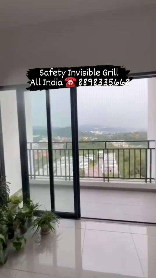 Safety Child invisible grill for balcony cover ☎️#8898335668 #delhi #noida #gurugram #ghaziabad 

#InteriorDesigner #KitchenInterior