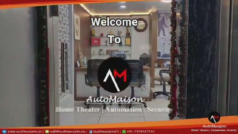 Automaison | Home Automation & Home Theatre
https://goo.gl/maps/bXKpWFiU4Y9FjKJ78

*Solutions:*
- Home Automation
- Home Theatre (Soundproofing and Aquatic Solutions)
- PA and Broadcasting System
- CCTV Surveillance
- VDP
- Energy Saving Solutions

*Authorized Channel Partner - Erueka Forbes and Crabtree (Havells)*

Office Address 🏢 : 120-A, 3rd Floor, Above ICICI Bank, New Aatish Market, Mansarovar, Jaipur(Raj.) 302020

Contact Details: ☎ 7976687193

Website : www.automaison.in

Mail us on: info@automaison.in

We are looking forward for your presence.

Thanks and Regards 
Ashwani Kapoor
Automaison Global
 #smartgate 
 #smartlights 
 #smarthomes 
 #smarthomeautomation 
 #smartlocks