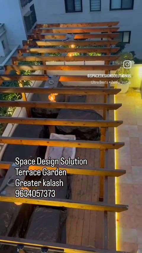 #terrace#garden#greaterkalash 
Space #Design #Solution 
9634057373
www.spacedesignsolution.com