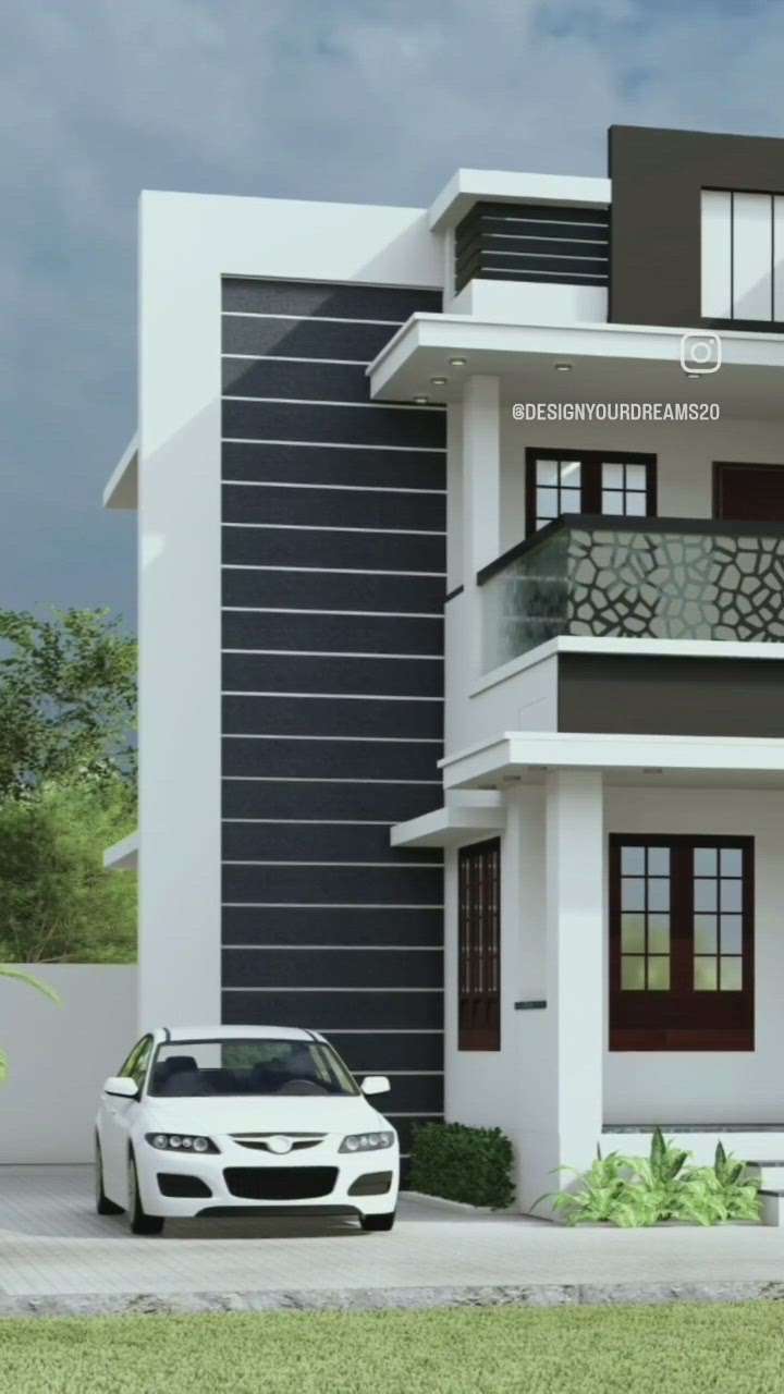 Residence Model for Client at Vattiyoorkavu, Trivandrum.
 #ElevationHome  #exterior_Work  #exteriors  #ElevationDesign  #elevation_  #frontElevation  #keralahomeplans  #keralaveedu